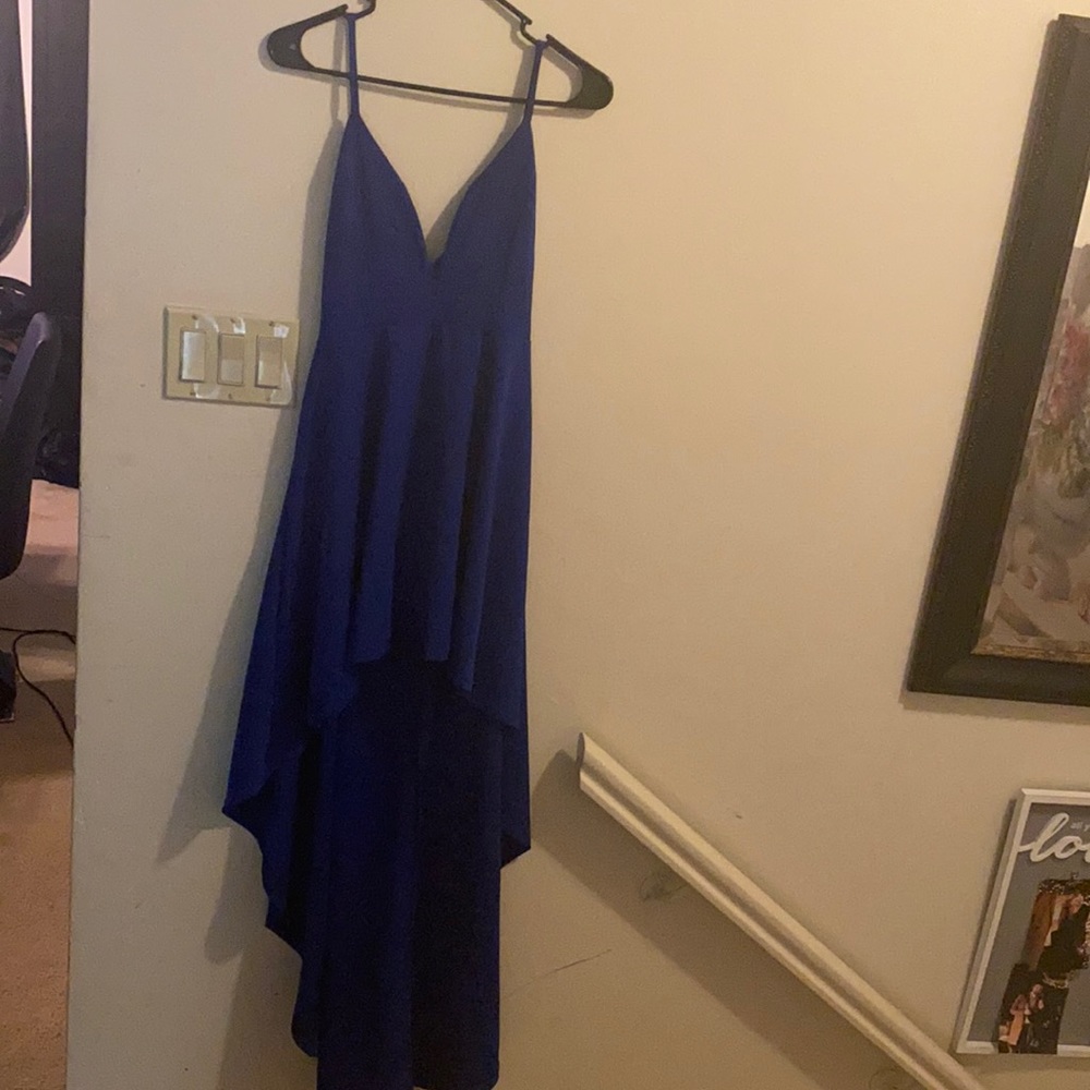 Dark blue dress